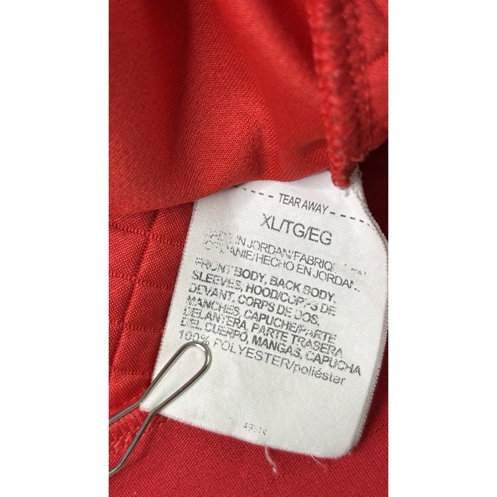 Under Armour Womens Coldgear Hoodie XL Red Quilted Pullover Storm Tidewater - Picture 5 of 8